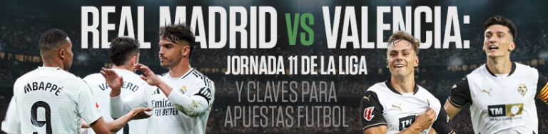 Real Madrid vs Valencia: Jornada 11 de La Liga y Claves para Apuestas Futbol