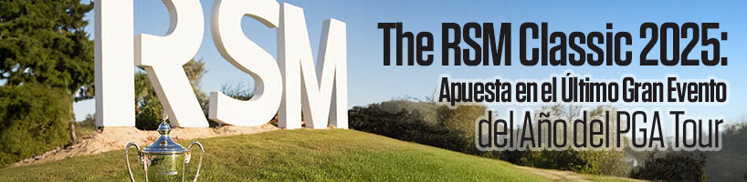The RSM Classic 2025: Apuesta en el Último Gran Evento del Año del PGA Tour