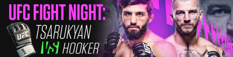 UFC Fight Night Tsarukyan vs. Hooker