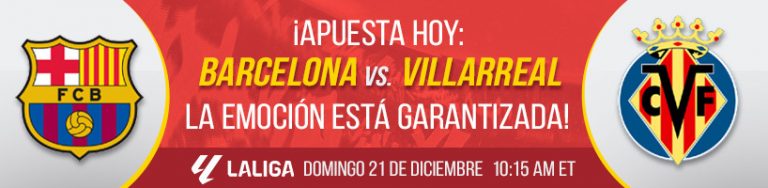 ¡Apuesta Hoy: Barcelona vs. Villarreal, la emoción está garantizada!