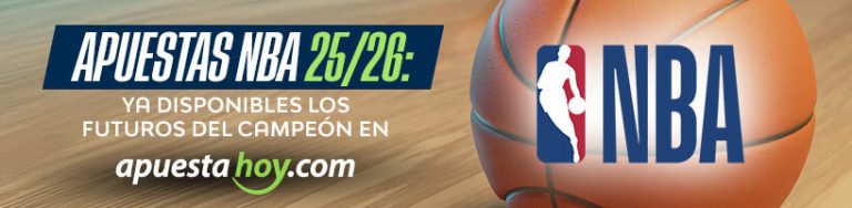 Apuestas NBA 25/26 Ya disponibles los futuros del campeón en Apuesta Hoy