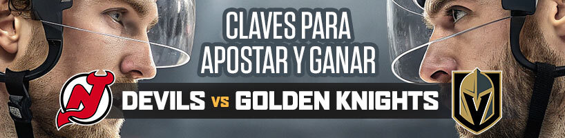 Claves para Apostar y Ganar en el Devils vs. Golden Knights de la NHL