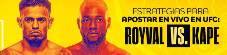 Estrategias para apostar en vivo en UFC: Royval vs. Kape