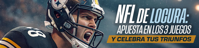 NFL de locura Apuesta en los 3 Juegos de la Semana 16
