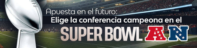 Apuestas de futuro: Elige la conferencia campeona en el Super Bowl