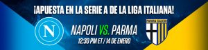 Napoli vs. Parma: ¡Apuesta en la Serie A de la Liga Italiana!