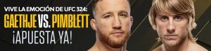 Vive la emoción de UFC 324: Gaethje vs. Pimblett, ¡Apuesta Ya!