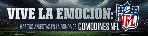 Vive la emoción haz tus apuestas en la ronda de comodines NFL