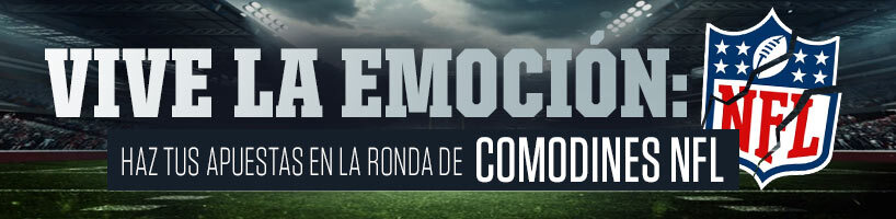 Vive la emoción haz tus apuestas en la ronda de comodines NFL