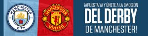 ¡Apuesta ya y únete a la emoción del Derby de Manchester!