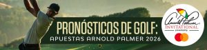 Pronósticos de Golf Apuestas Arnold Palmer 2026