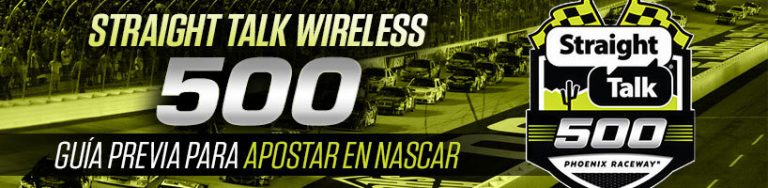 Straight Talk Wireless 500 guía previa para apostar en NASCAR