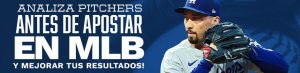 Analiza pitchers antes de apostar en MLB y mejorar tus resultados!