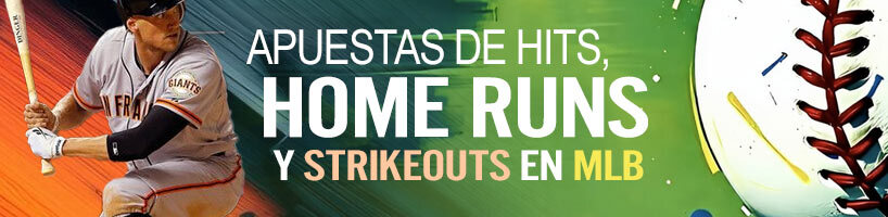 Apuestas de hits, home runs y strikeouts en MLB