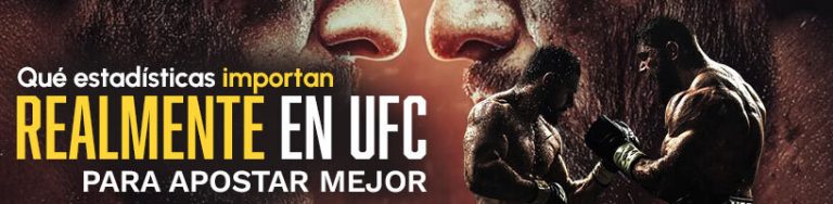 Qué estadísticas importan realmente en UFC para apostar mejor
