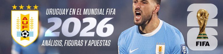 Uruguay en el Mundial FIFA 2026 análisis, figuras y apuestas