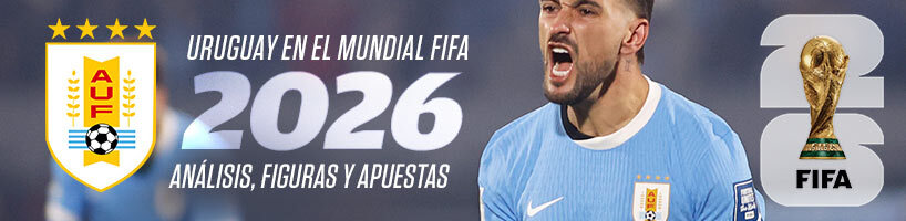 Uruguay en el Mundial FIFA 2026 análisis, figuras y apuestas