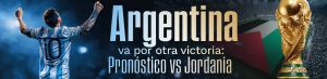 Argentina va por otra victoria: Pronóstico vs Jordania