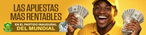 Las apuestas más rentables en el partido inaugural del Mundial