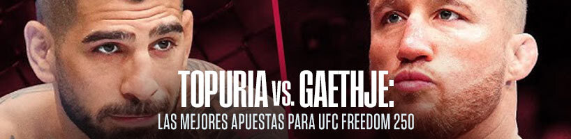 Topuria vs. Gaethje: Las Mejores Apuestas para UFC Freedom 250