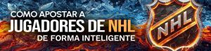 Cómo apostar a jugadores de NHL de forma inteligente