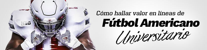 Cómo hallar valor en líneas de fútbol americano universitario