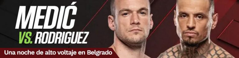 Medić vs Rodriguez una noche de alto voltaje en Belgrado