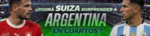 ¿Podrá Suiza sorprender a Argentina en cuartos