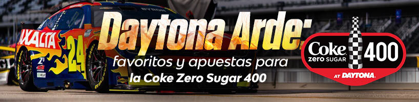 Daytona arde favoritos y apuestas para la Coke Zero Sugar 400
