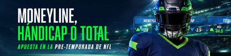 Moneyline, hándicap o total Apuesta en la pre-temporada de NFL
