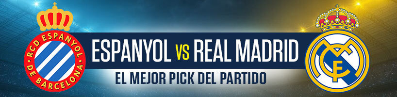Pronóstico Espanyol vs Real Madrid el mejor pick del partido