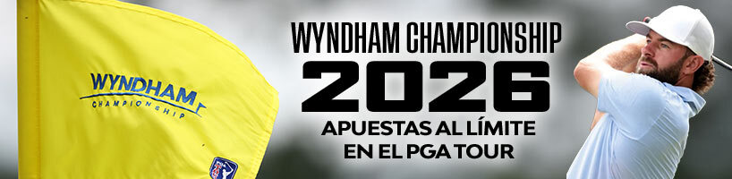 Wyndham Championship 2026 apuestas al límite en el PGA Tour