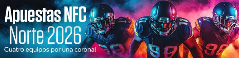 Apuestas NFC Norte 2026 cuatro equipos por una corona