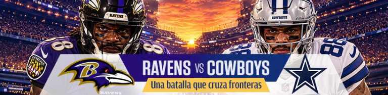 Apuestas Ravens vs Cowboys una batalla que cruza fronteras