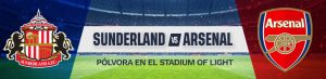 Apuestas Sunderland vs. Arsenal: pólvora en el Stadium of Light