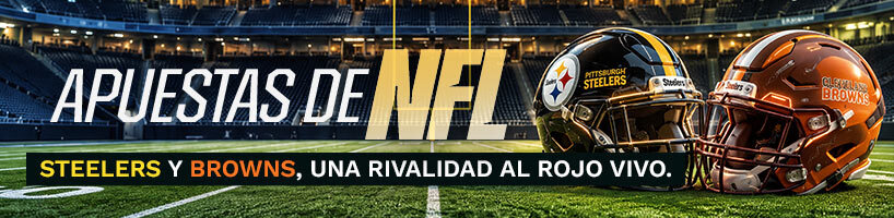 Apuestas de NFL: Steelers y Browns, una rivalidad al rojo vivo.