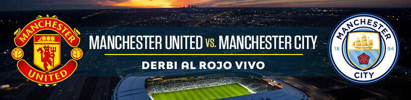 Cuotas Manchester United vs. Manchester City: Derbi al rojo vivo