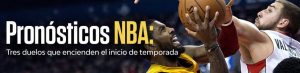 Pronósticos NBA: tres duelos que encienden el inicio de temporada