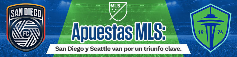 Apuestas MLS: San Diego y Seattle van por un triunfo clave.