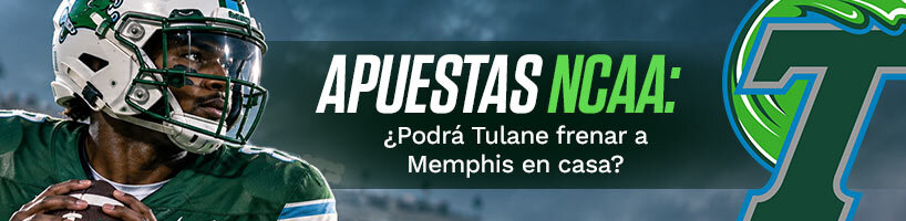 Apuestas NCAA ¿podrá Tulane frenar a Memphis en casa
