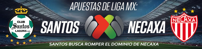 Apuestas de Liga MX: Santos busca romper el dominio de Necaxa