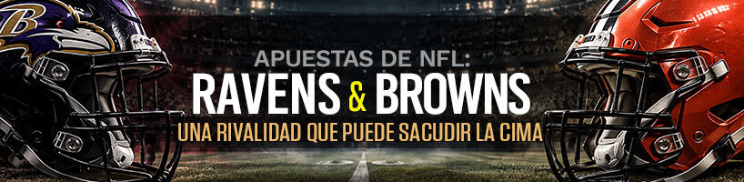 Ravens vs. Browns una rivalidad que puede sacudir la cima