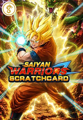 Play Saiyan Warriors Scratchcard Casino Game