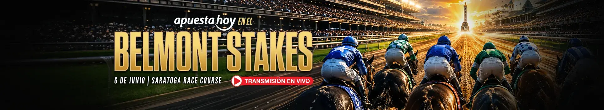 Apuesta Hoy en Caballos para Belmont Stakes