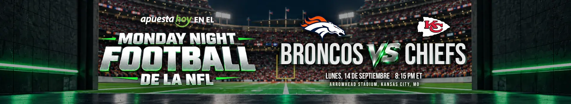 ApuestaHoy en el Monday Night Football