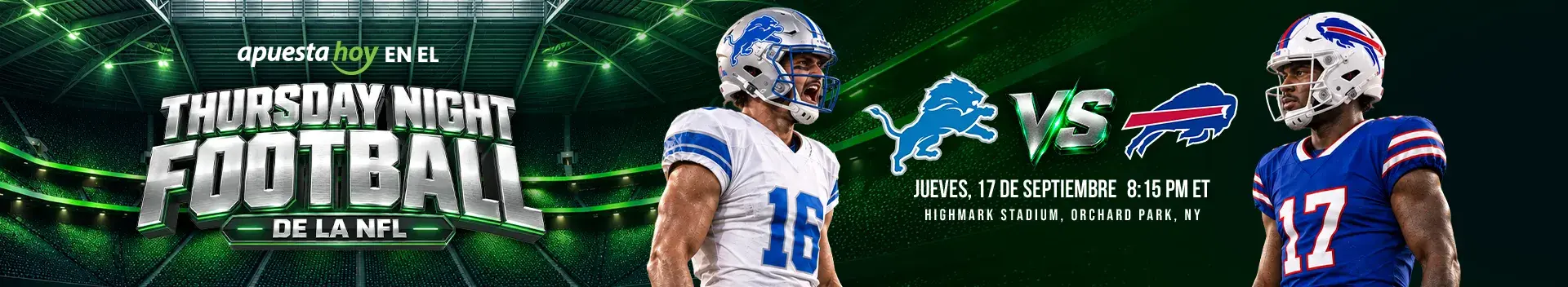 ApuestaHoy en el Thursday Night Football