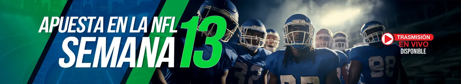 ApuestaHoy en NFL Semana #13 2025 Bonos