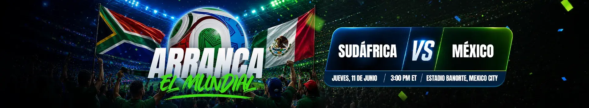 Arranca el Mundial en ApuestaHoy 2026